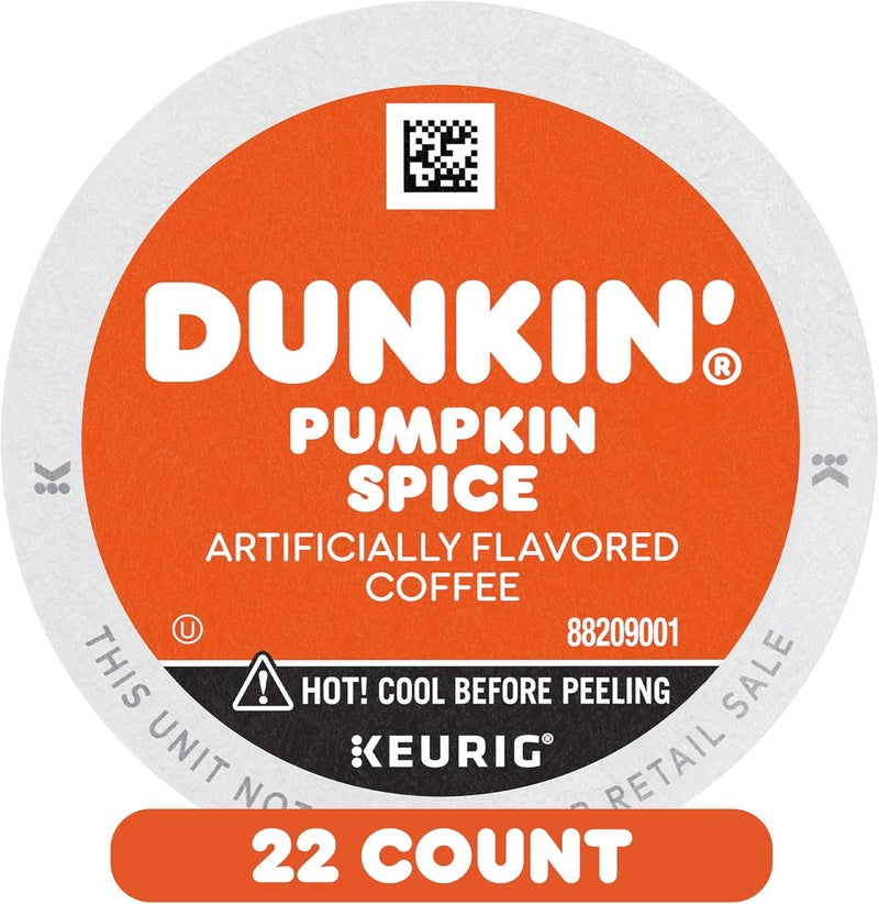 Dunkin' Pumpkin Spice Flavored Coffee K-Cup Pods - Image 2